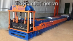 Máy Cán Sóng Giả Ngói 02 Tầng