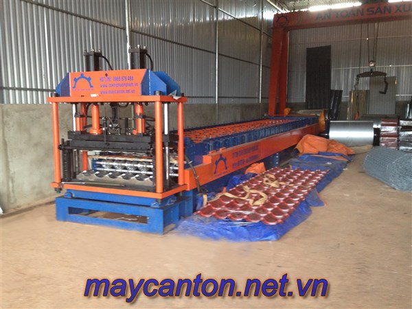 Máy cán sóng giả ngói Phương Nam