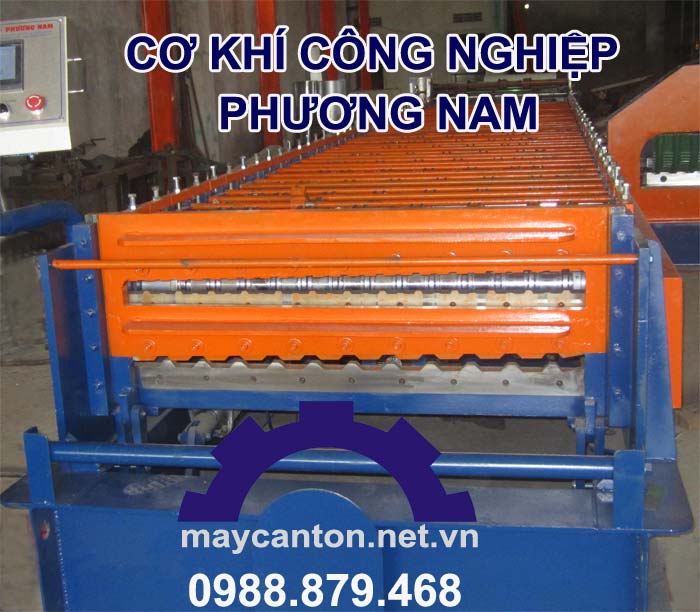 Máy cán tôn hai tầng